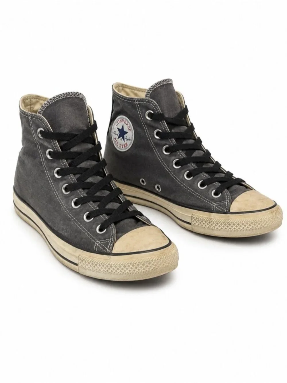 Converse Chuck Taylor All Star High Top Sneakers Gray Size 10 - Picture 1 of 10